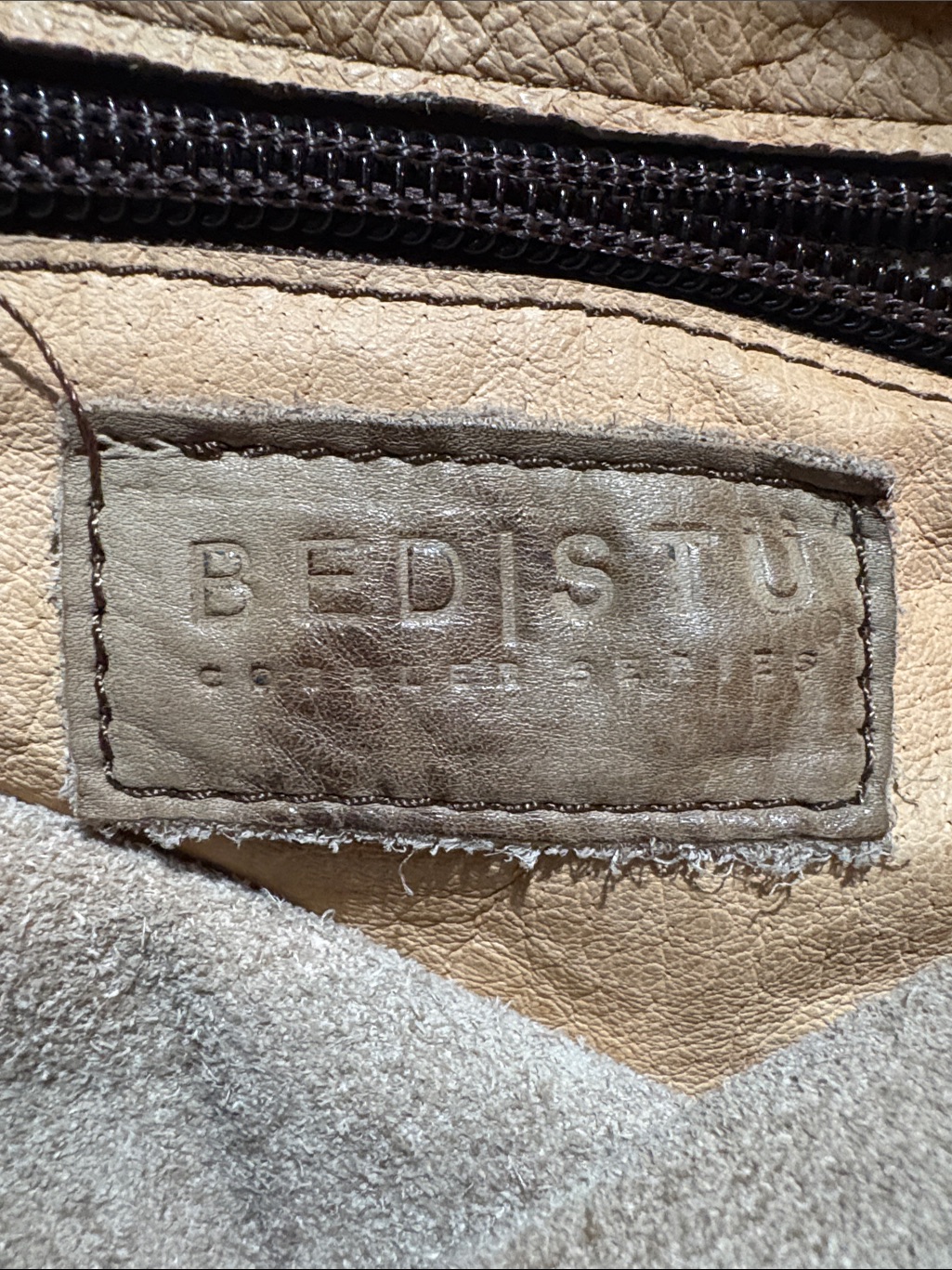 Bed Stu Brown Studded Leather Crossbody Bag — image 4 of 5